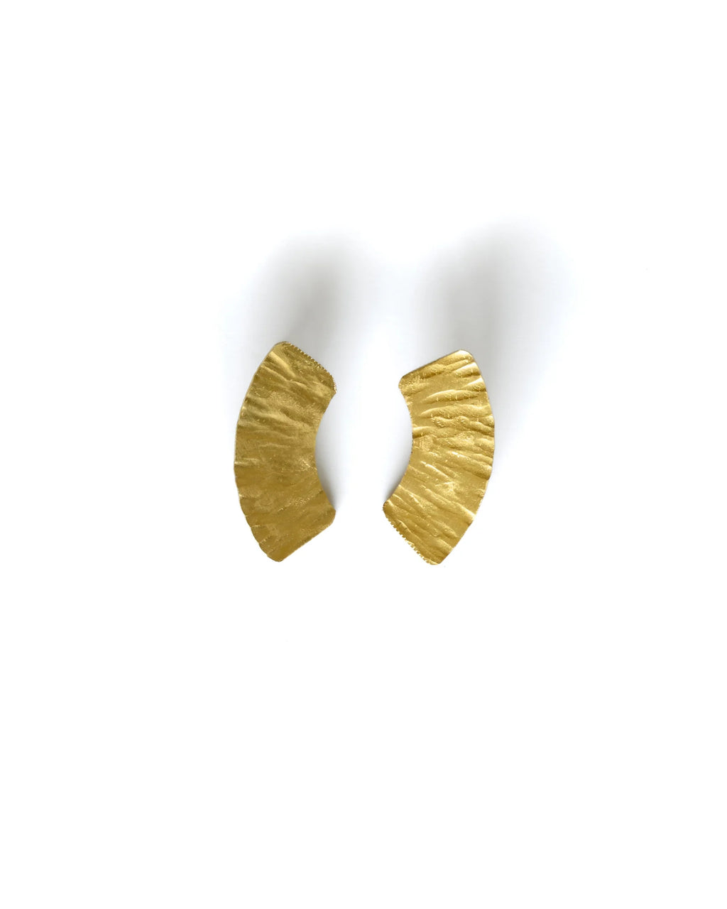 Koto Earrings - Brass