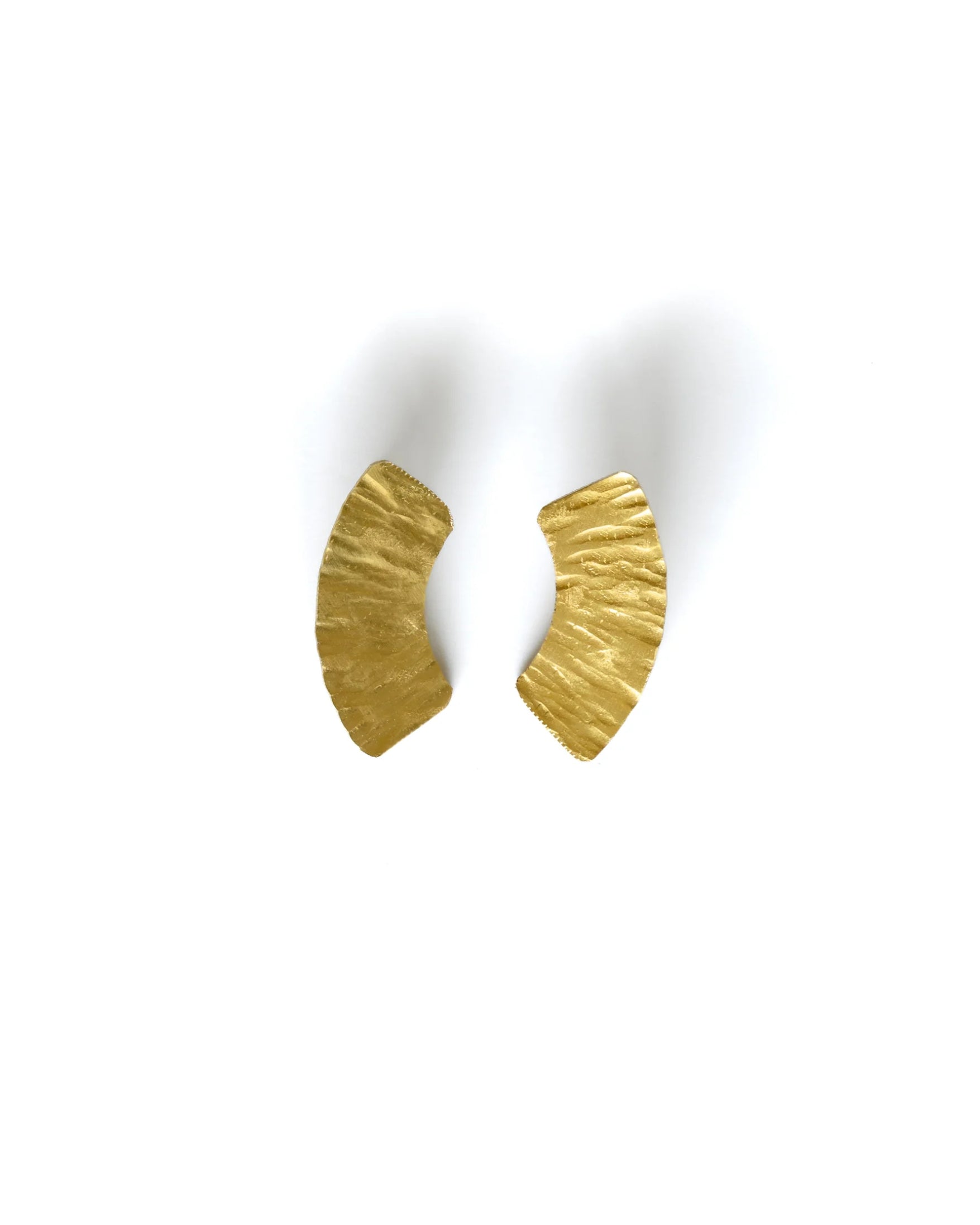 Koto Earrings - Brass