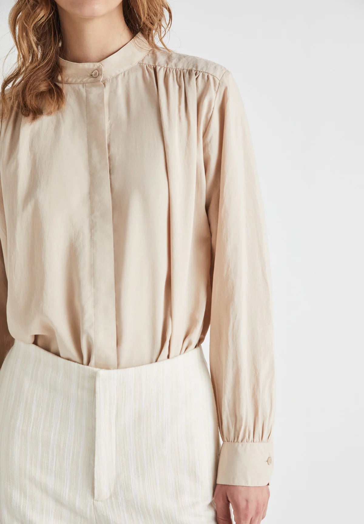 SENA SHIRT - NUDE