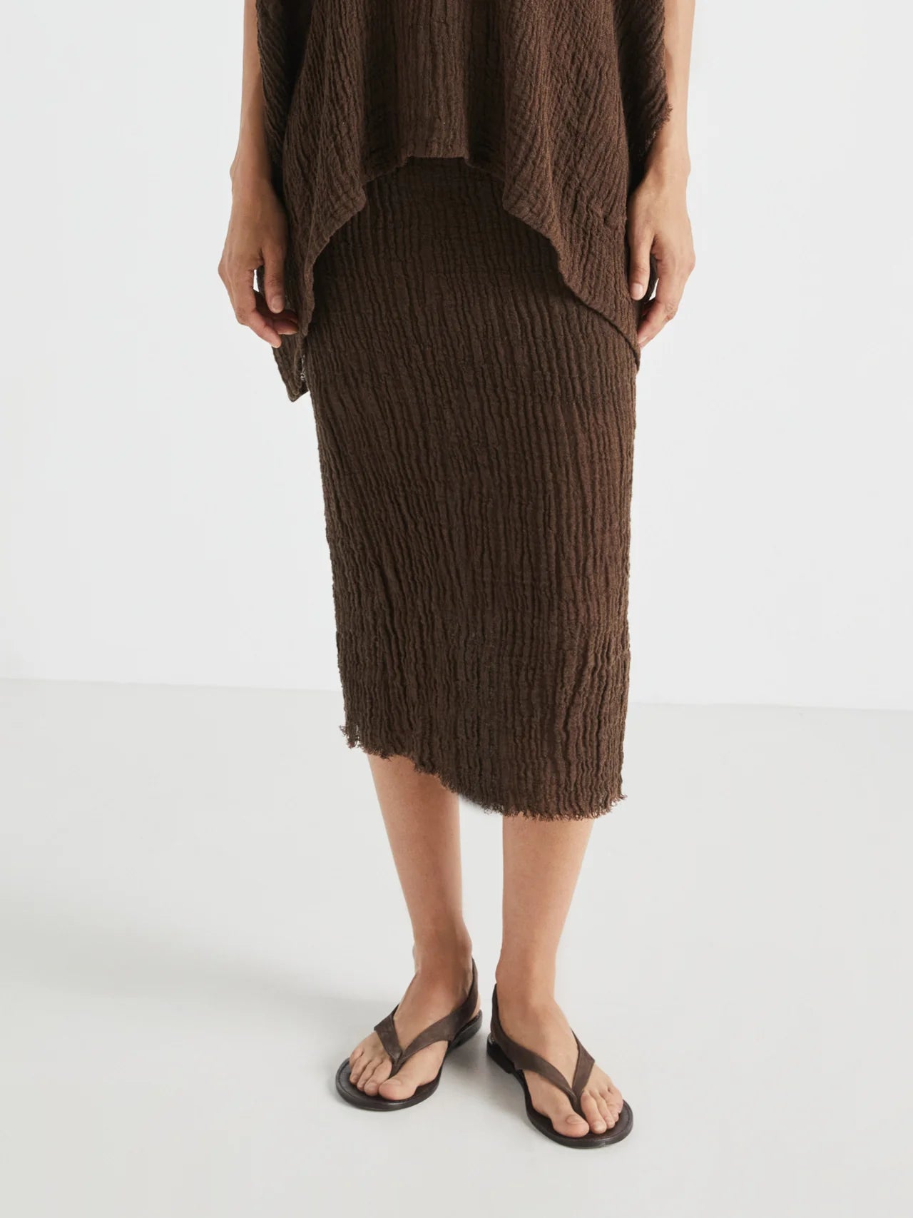 IGUAZU SKIRT - BRUNETTE