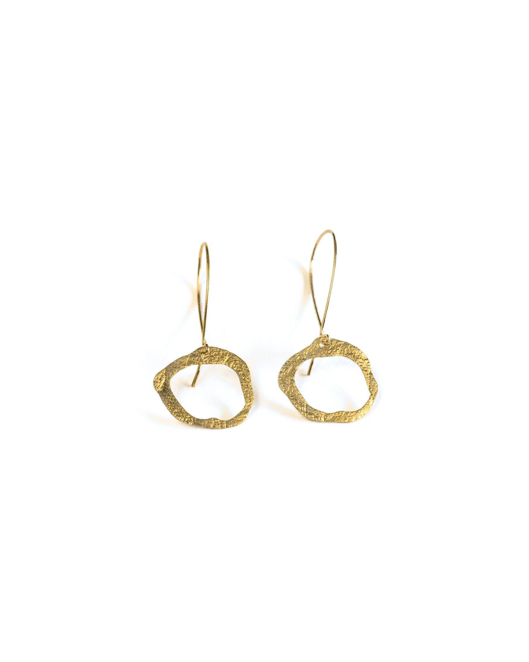 Lulu Earrings - Brass