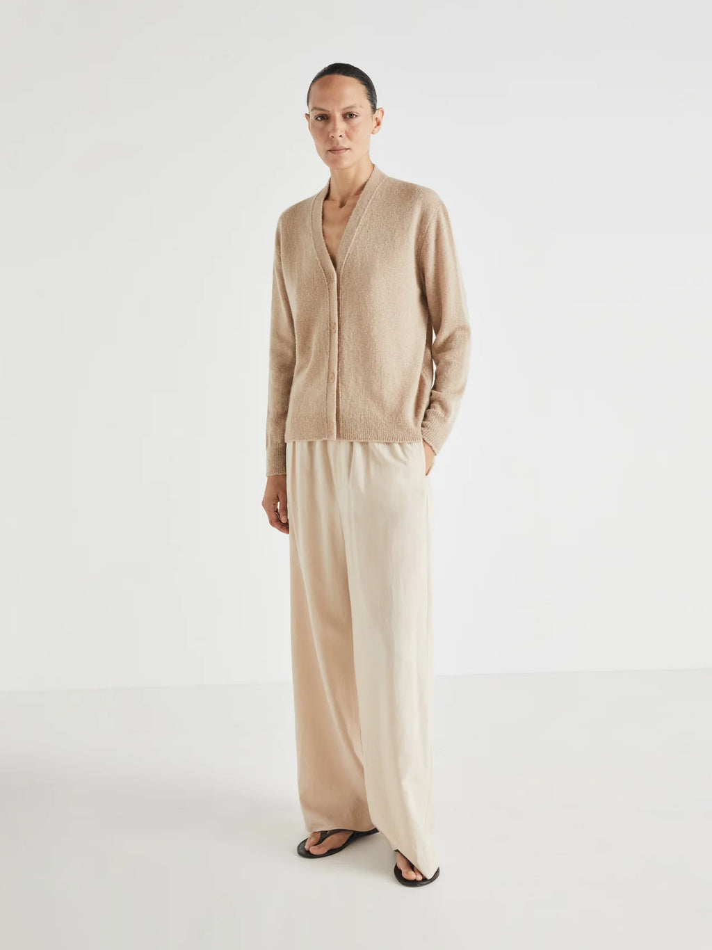 ROCA RELAXED TROUSERS - NUDE