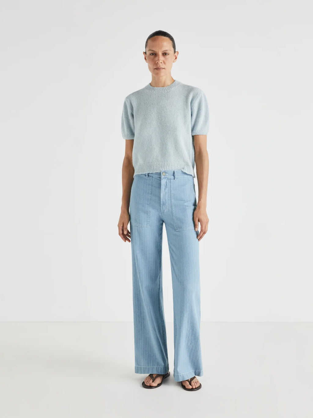 MARES SWEATER - AQUA
