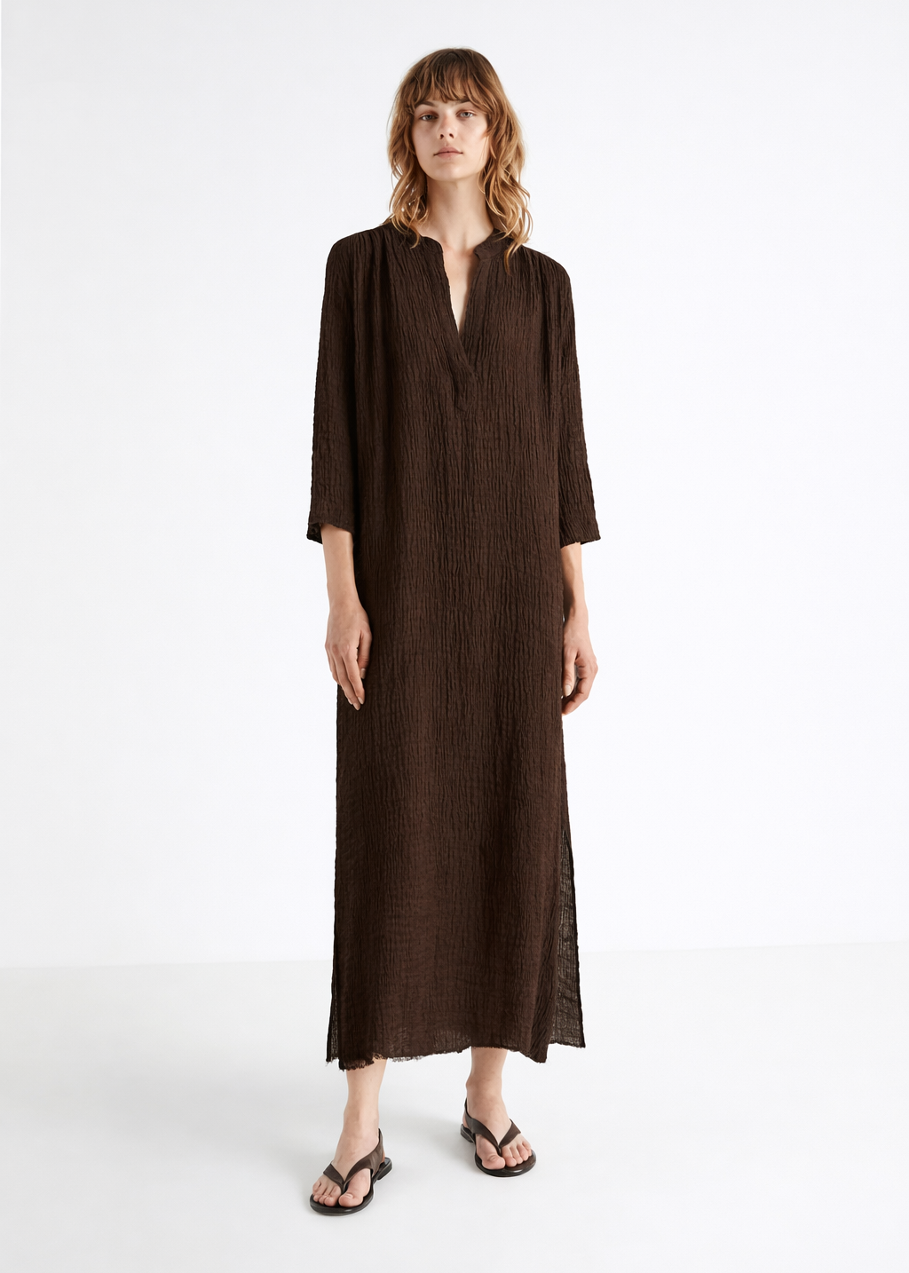 AEREO DRESS - BRUNETTE