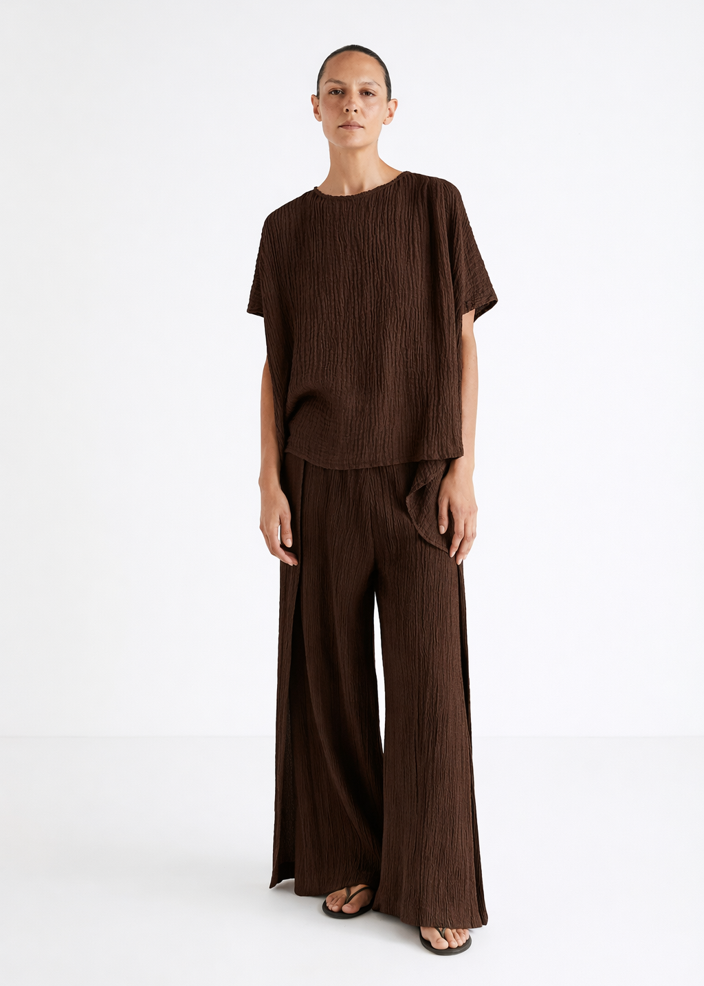 ANEMONE TOP - BRUNETTE