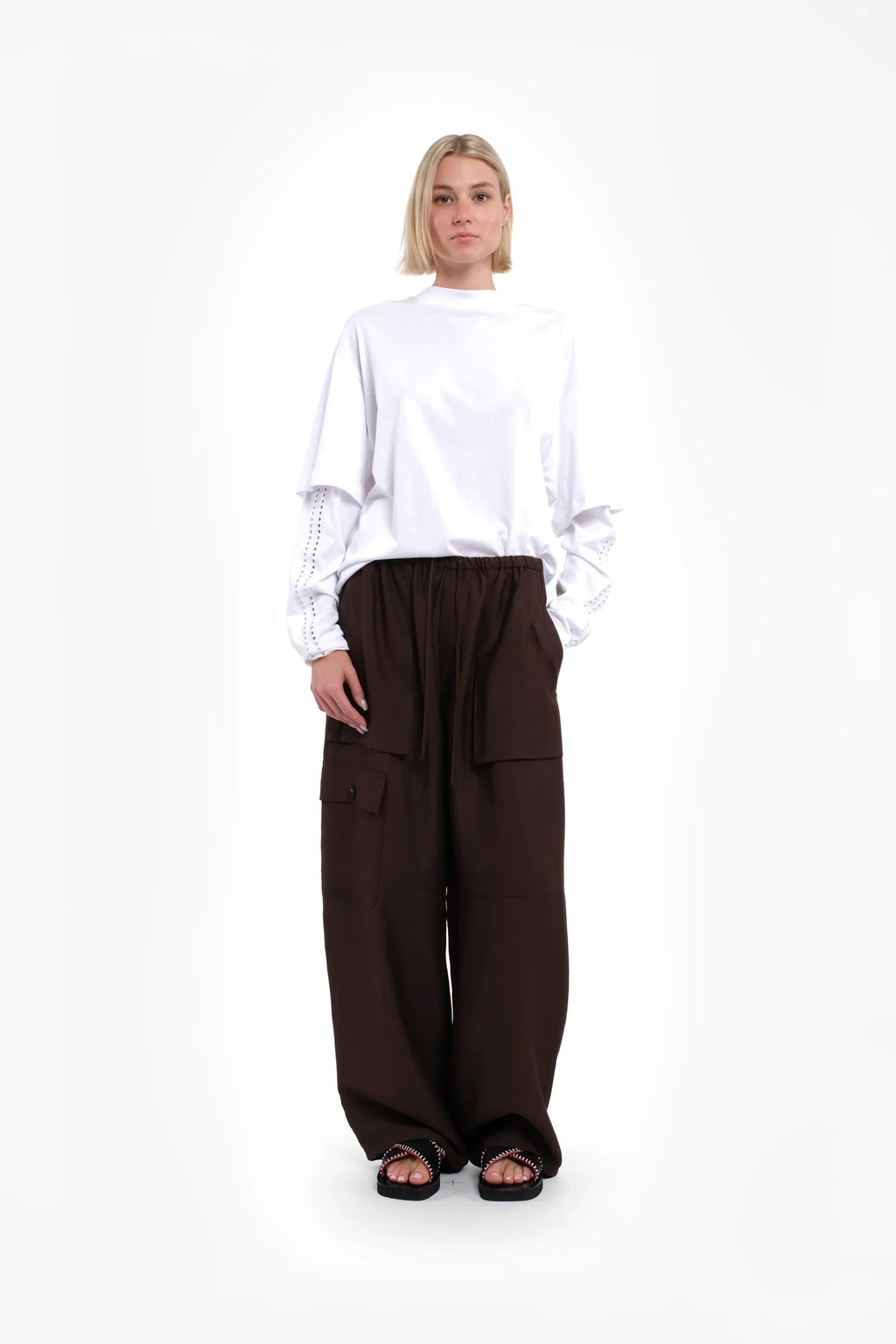 CURRY CARGO PANT - CHOCOLATE