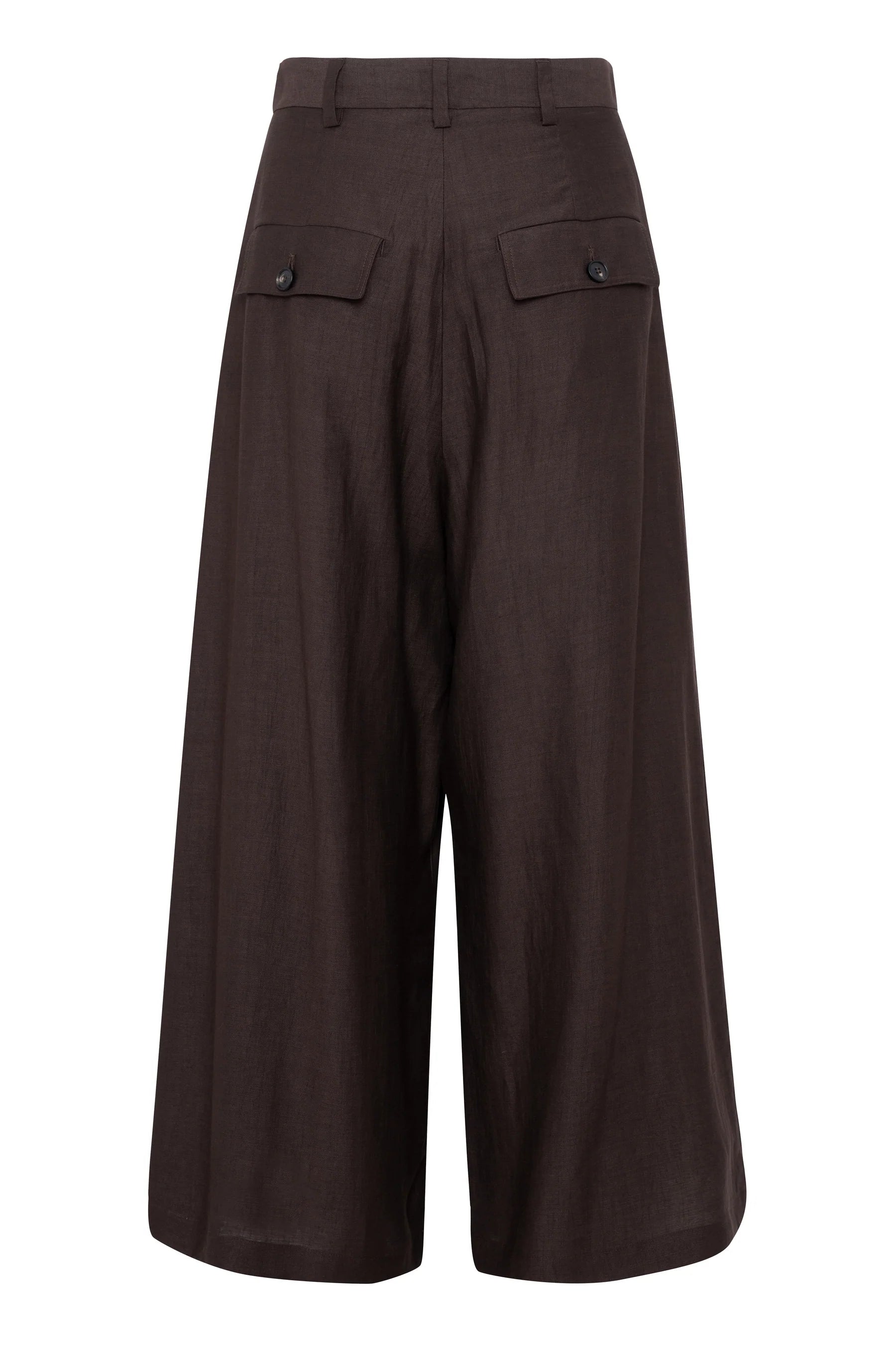 COOKIE CULOTTE PANTS - CHOCOLATE
