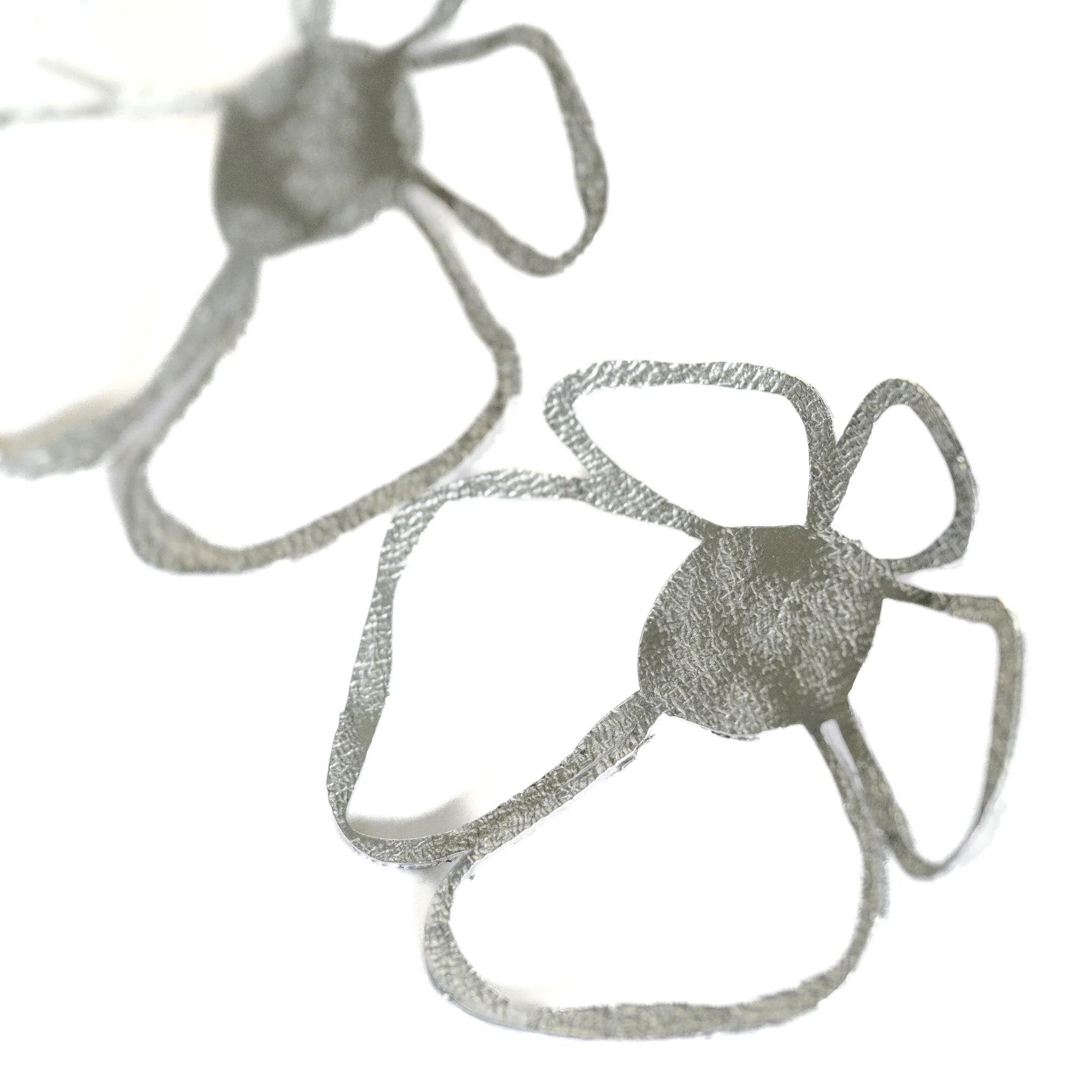 Sakura Earrings - Silver