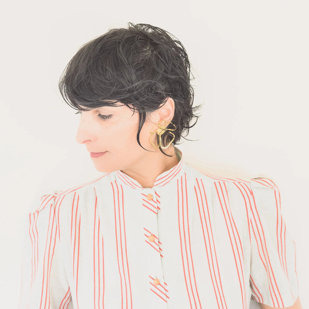 Kenzo Earrings - Brass