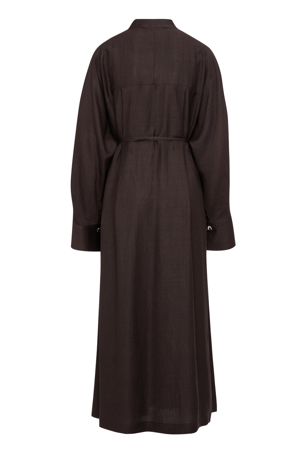 DELTA KIMONO DRESS - CHOCOLATE