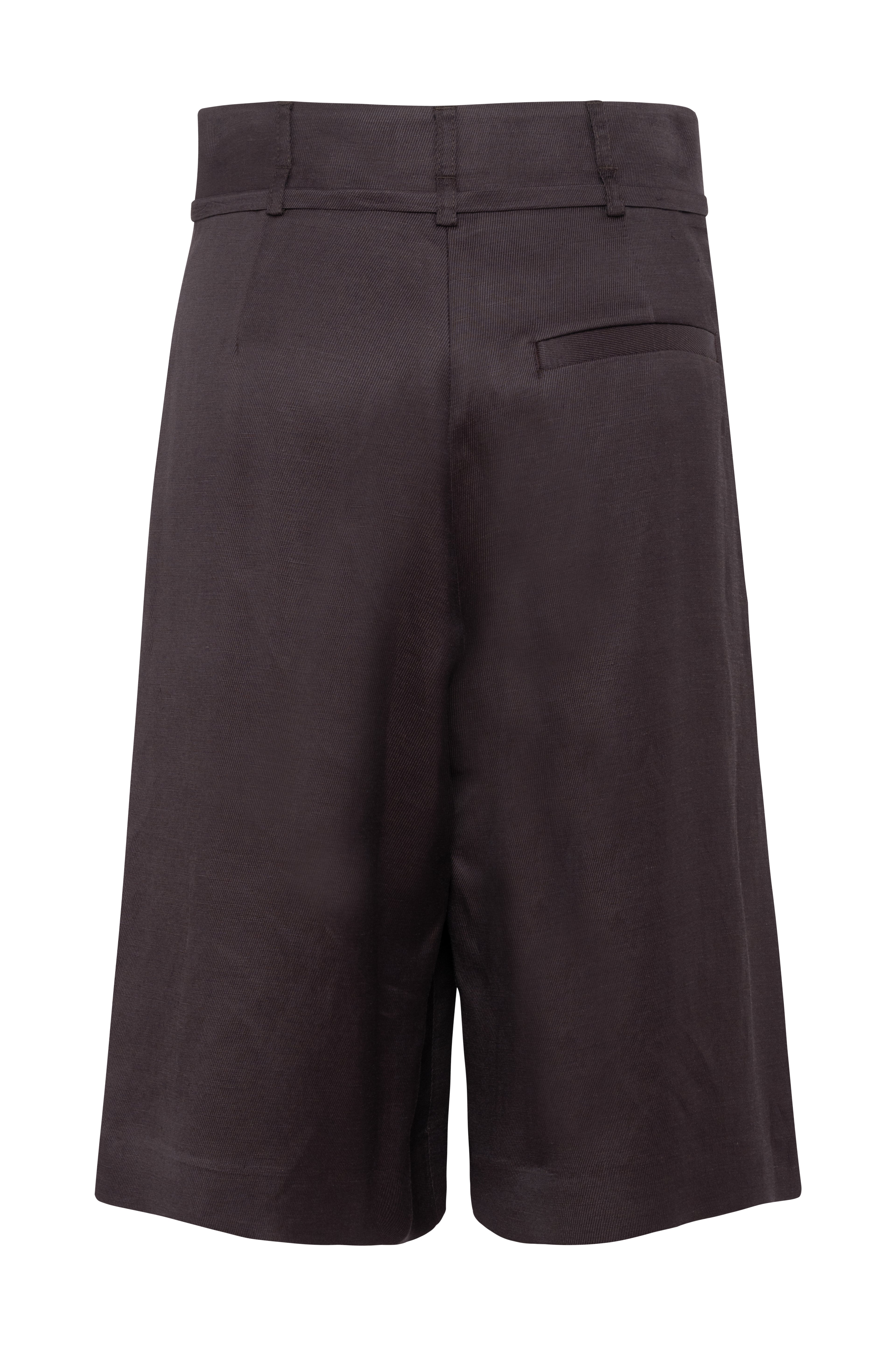 FLAV BERMUDA SHORTS - PLUM CHOCOLATE