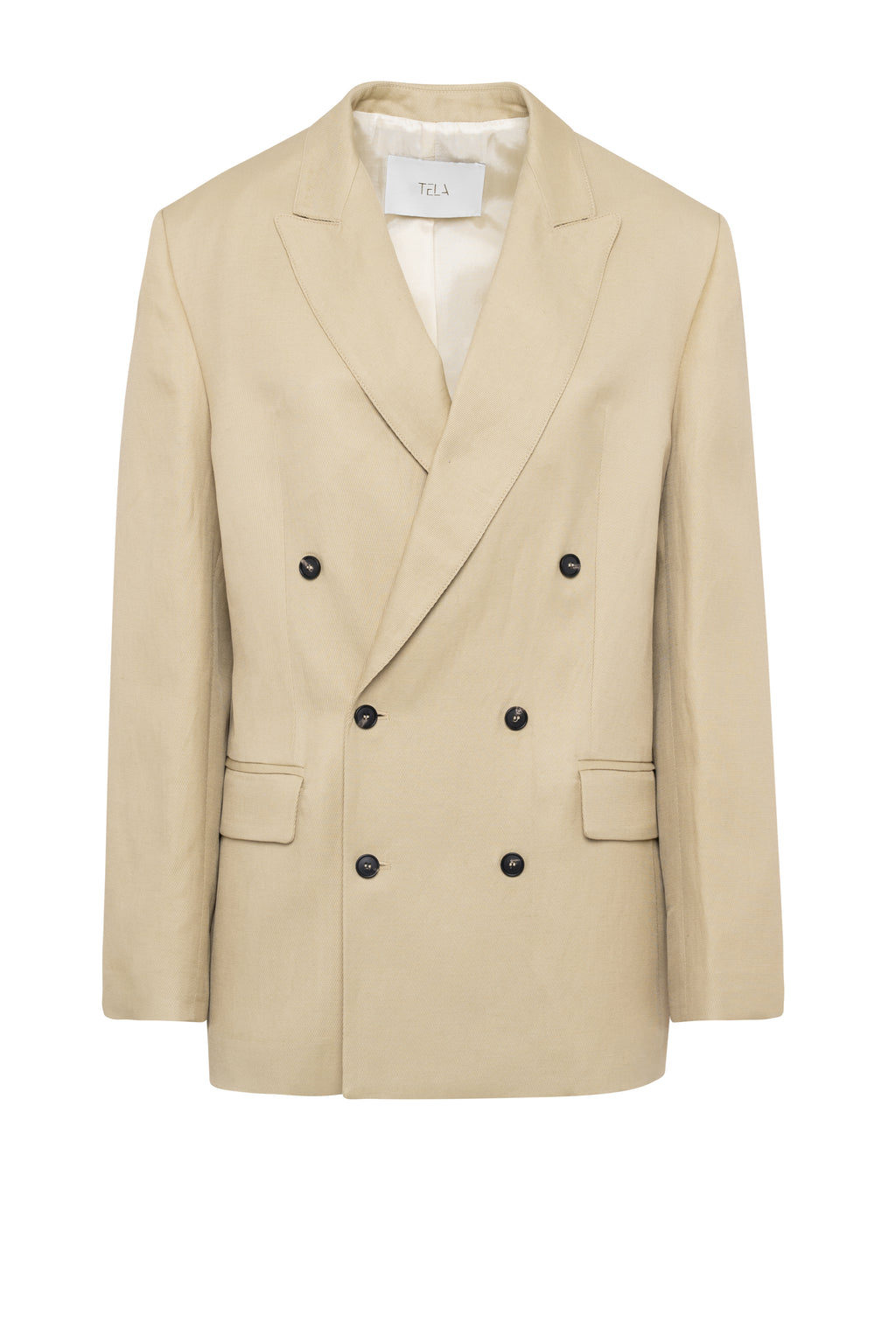 FROST BELTED BLAZER - SAND