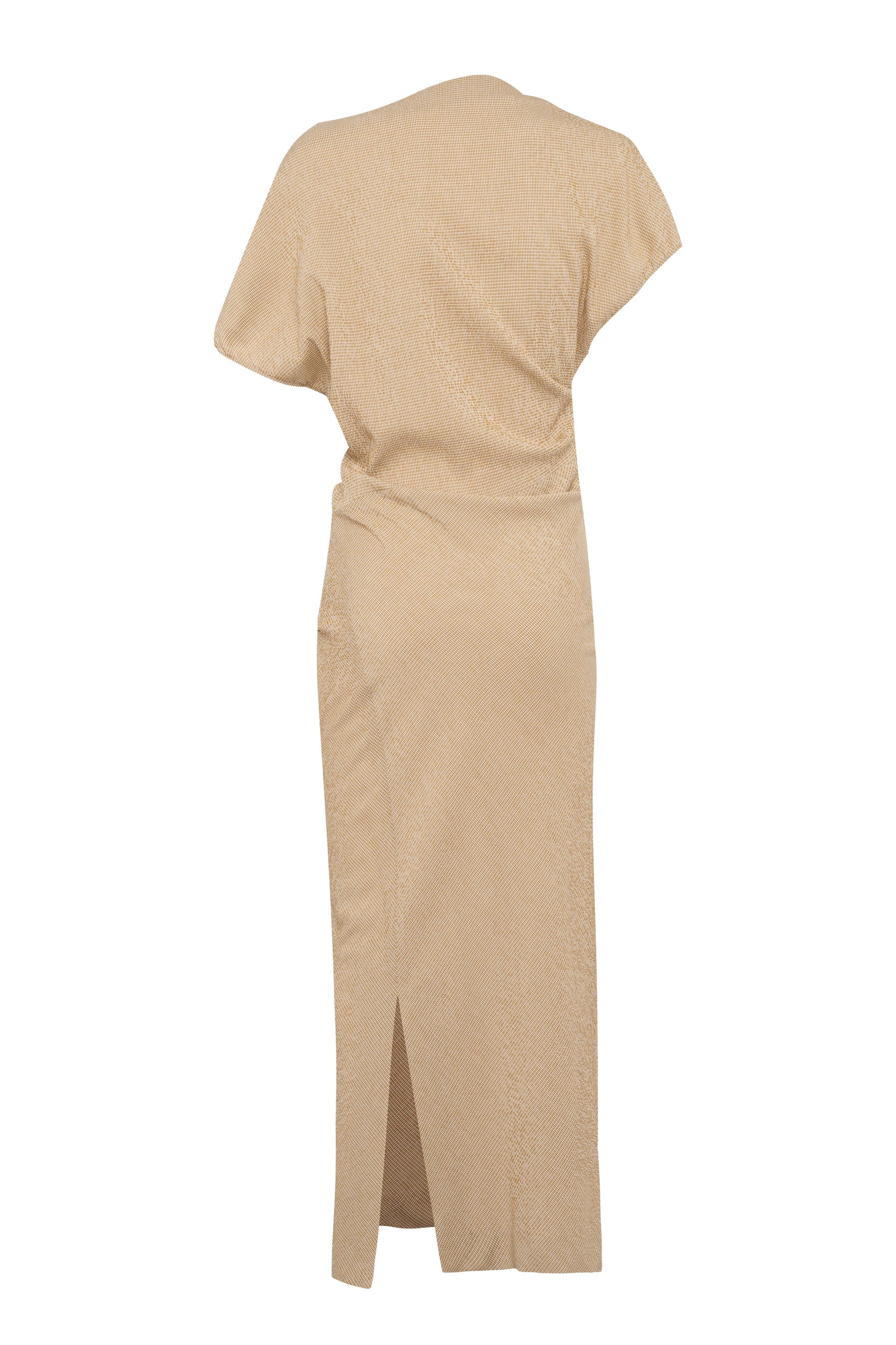 MURPHY SEESUCKER DRESS - SAND