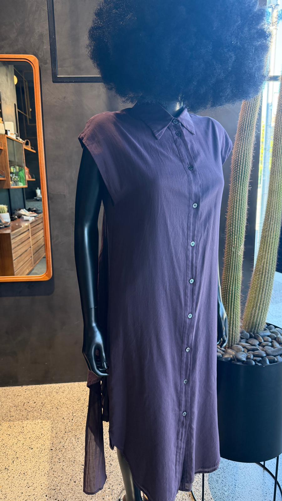 PIRAMIDE DRESS - MAROON