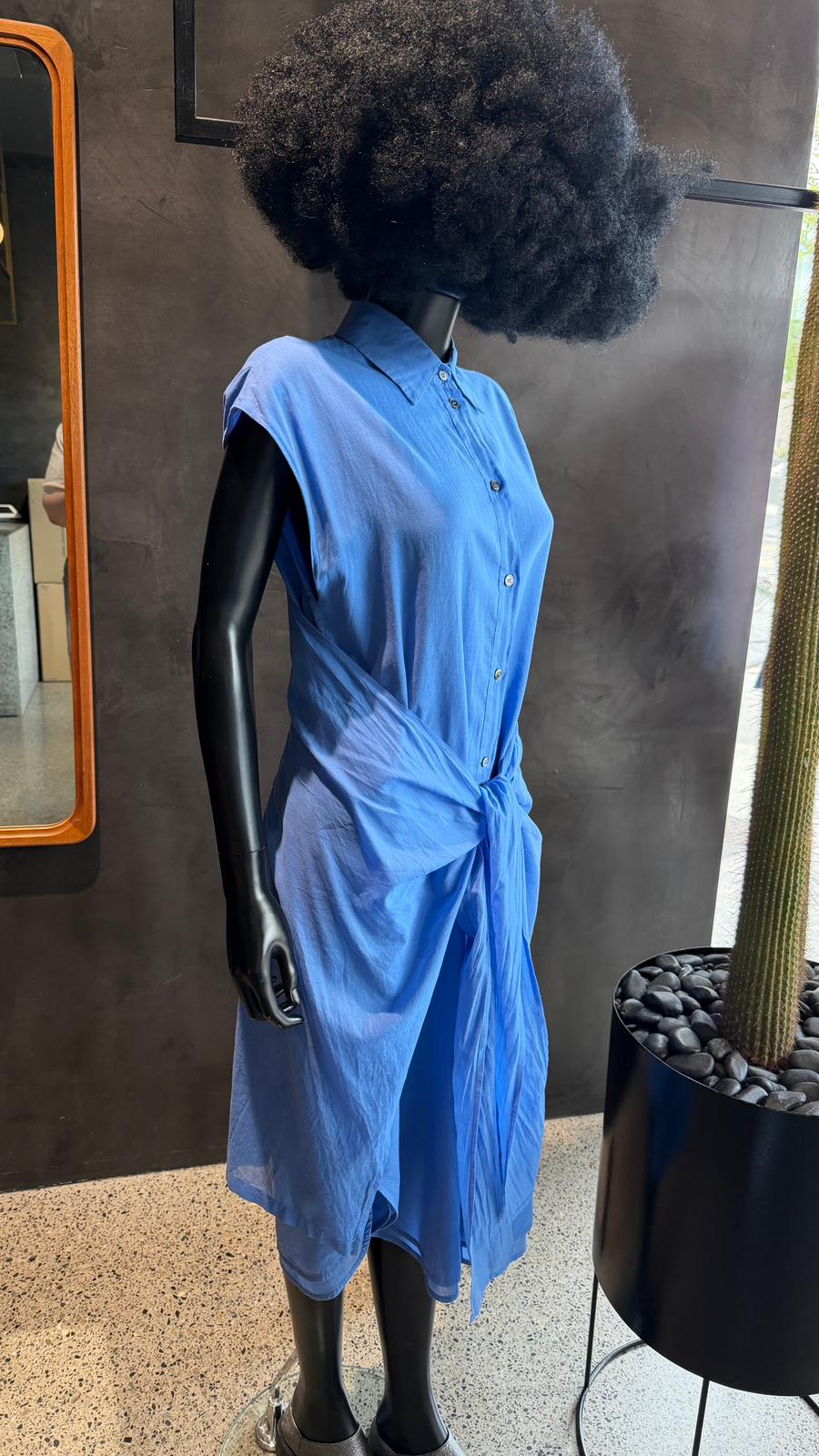 PIRAMIDE DRESS - SKY BLUE