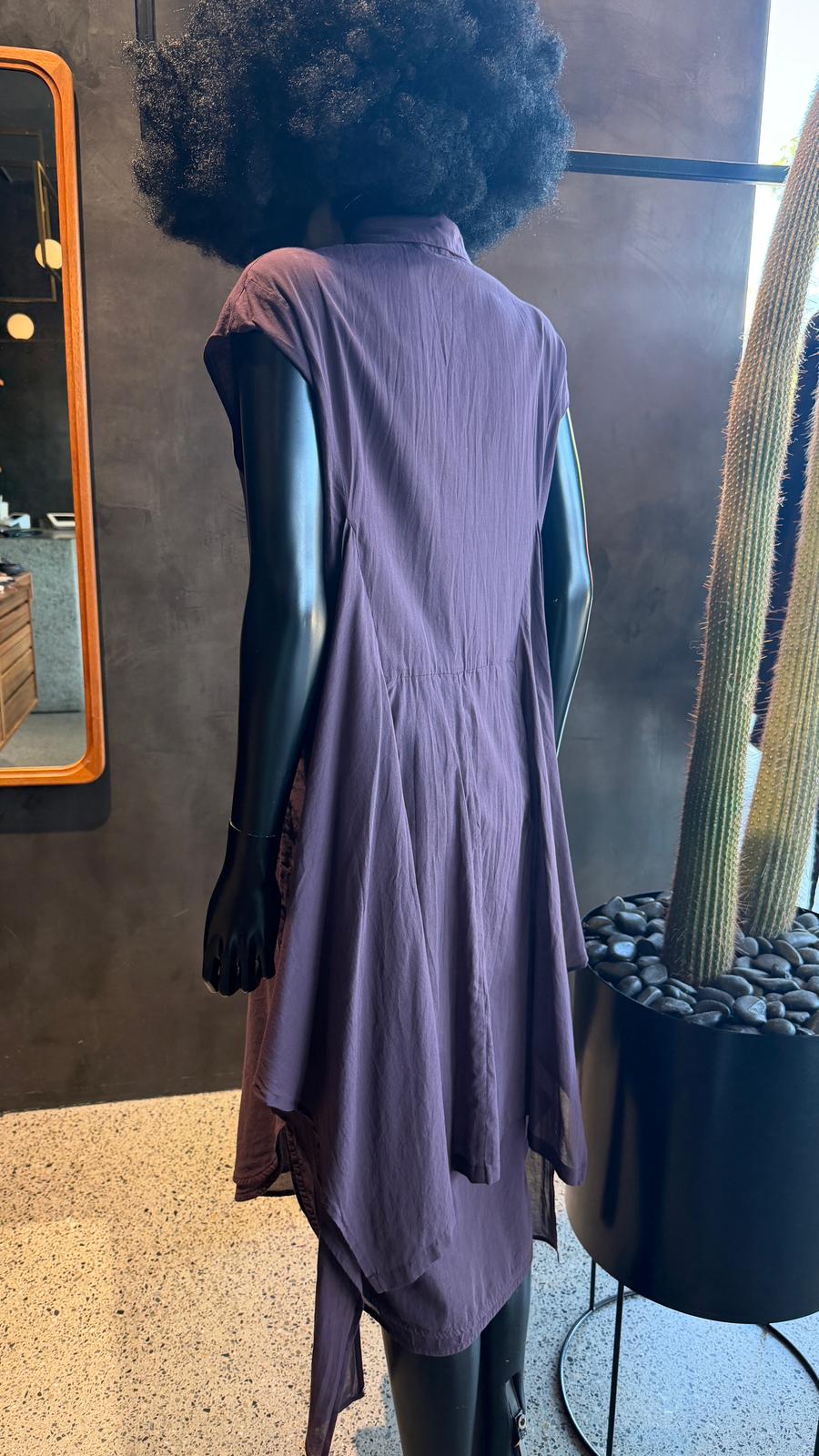PIRAMIDE DRESS - MAROON