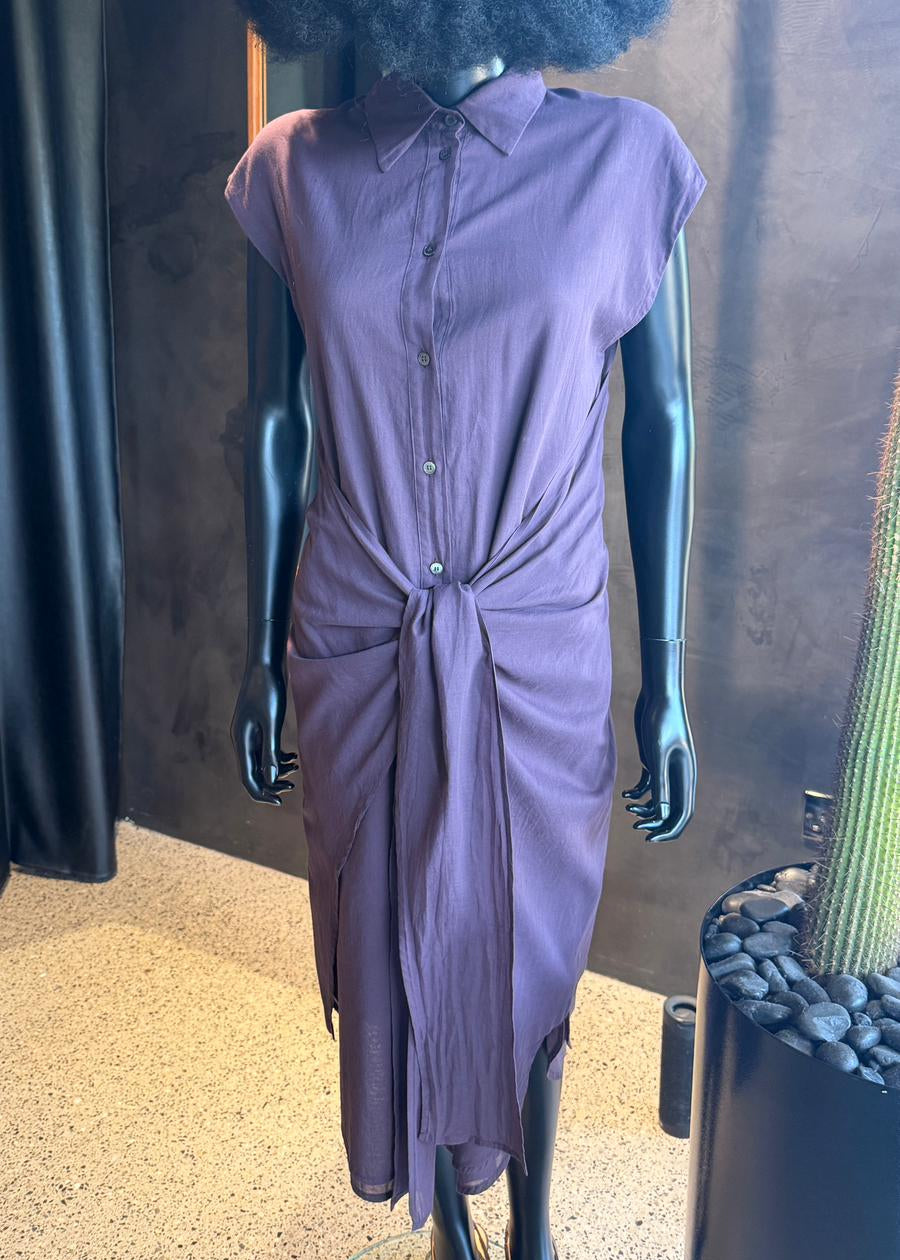 PIRAMIDE DRESS - MAROON