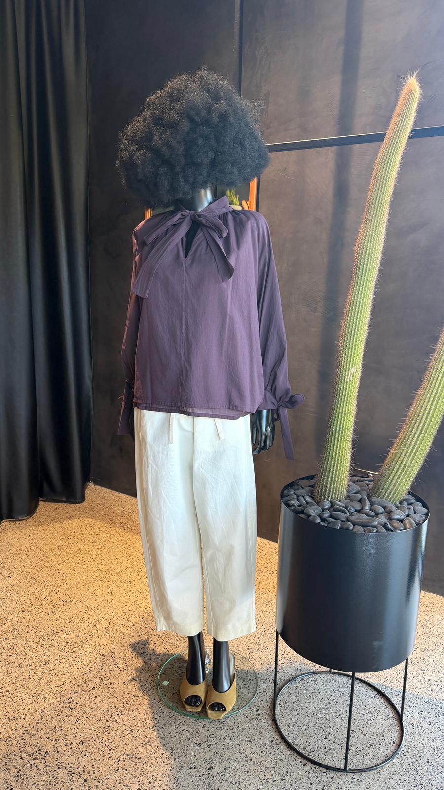 PASCAL TOP - MAROON