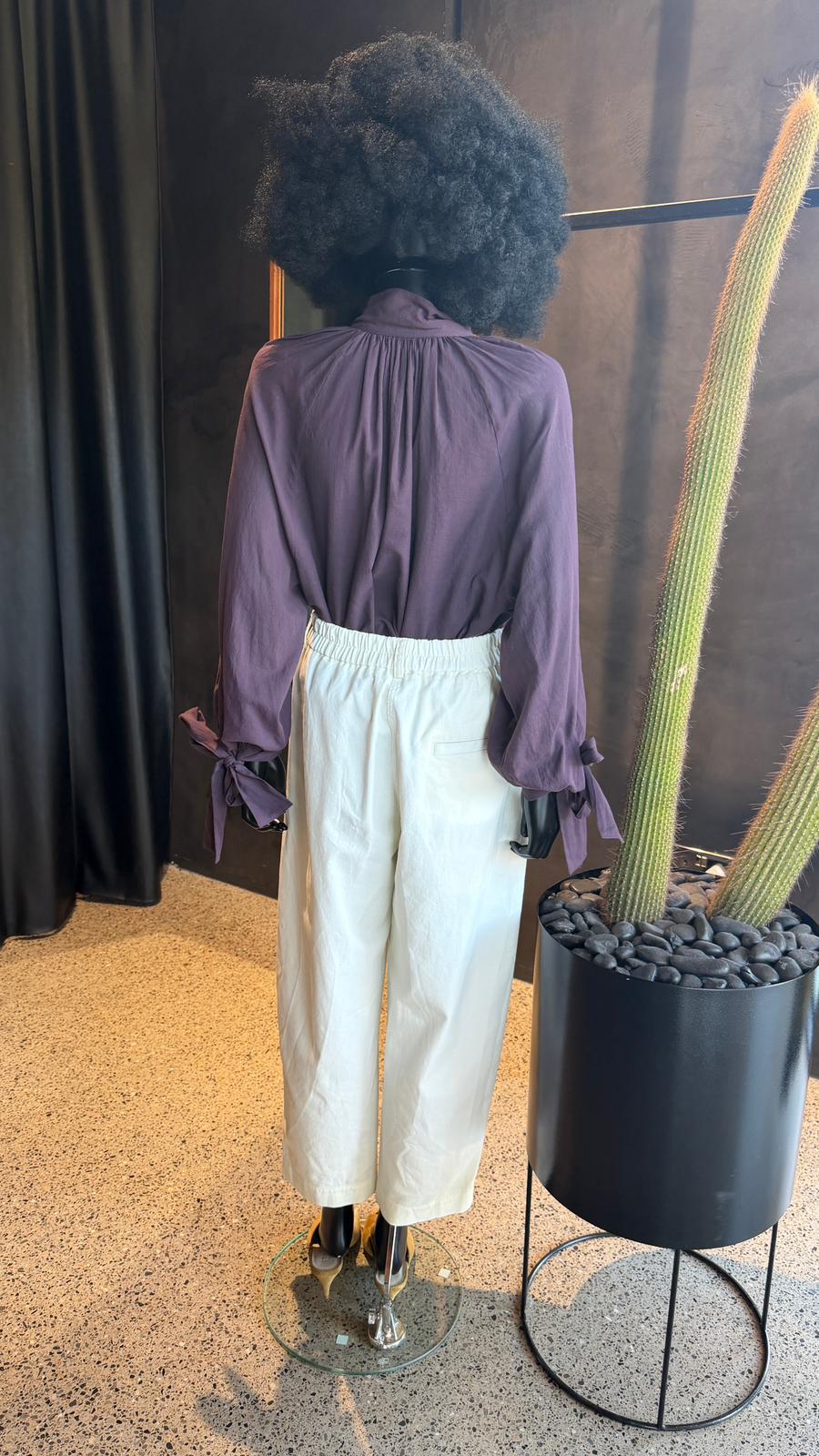 PASCAL TOP - MAROON