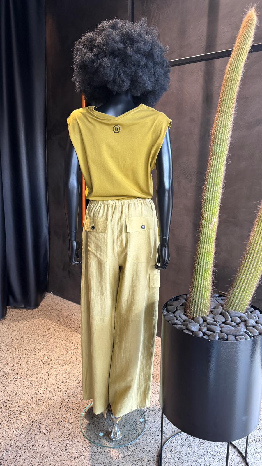 CURRY CARGO PANT - OLIVE