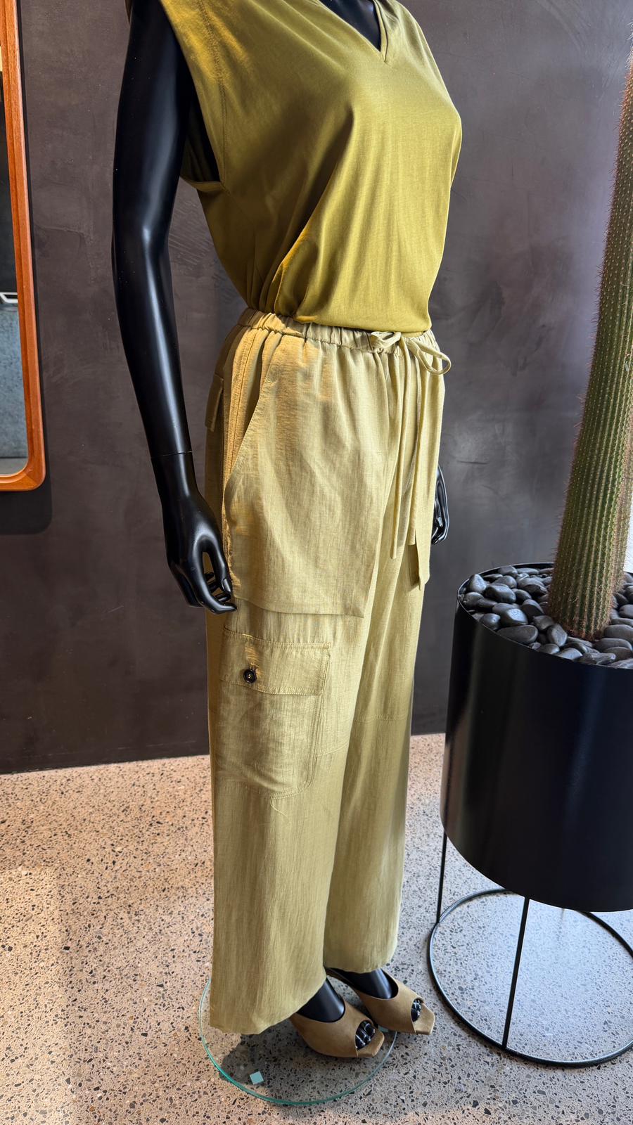 CURRY CARGO PANT - OLIVE
