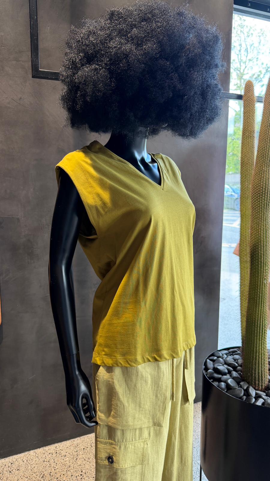SAMI TOP - OLIVE