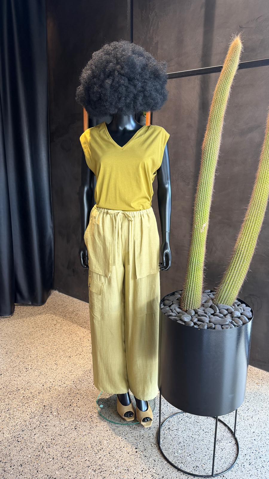 SAMI TOP - OLIVE