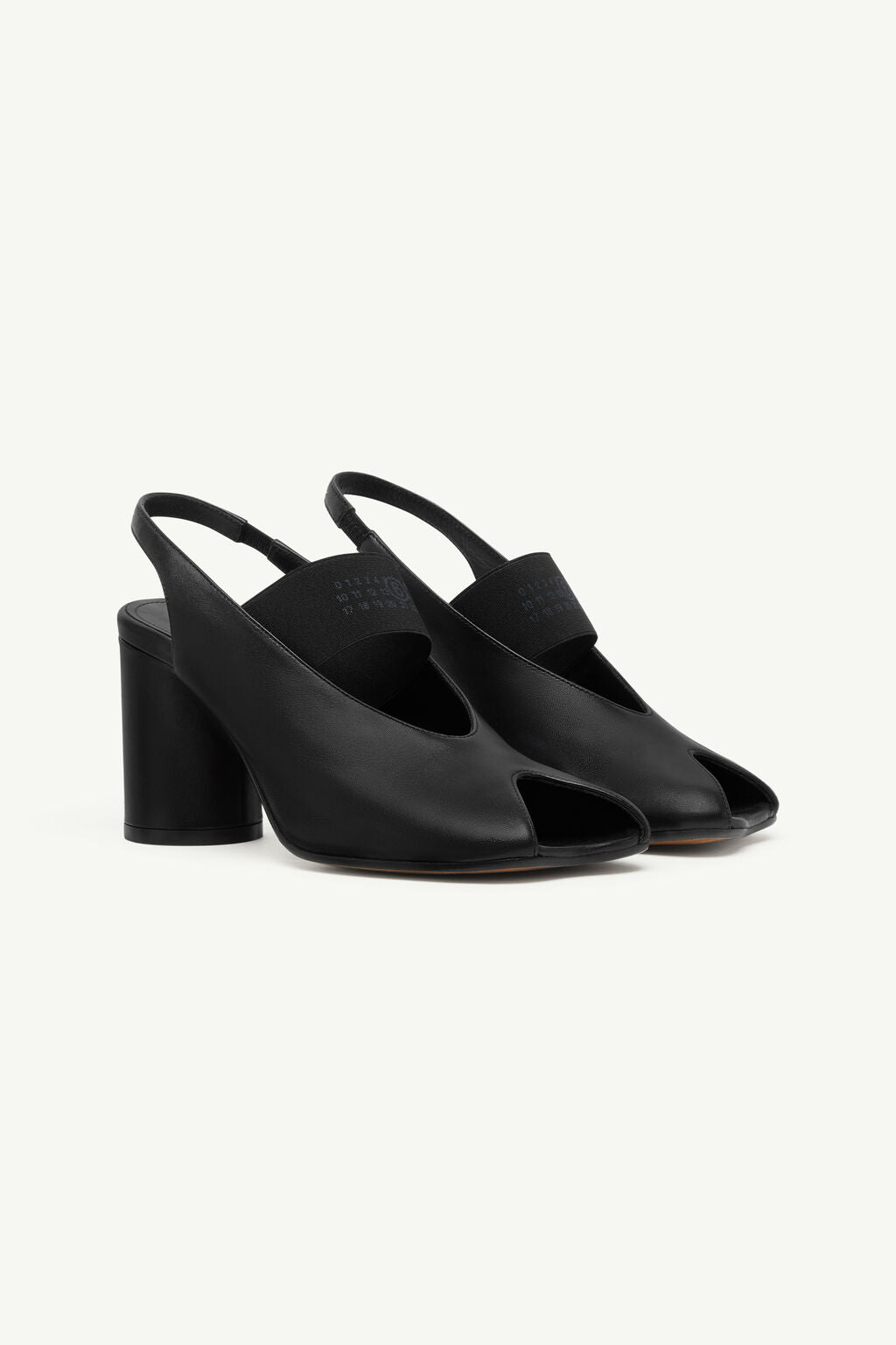 Anatomic Numeric Slingback - Black