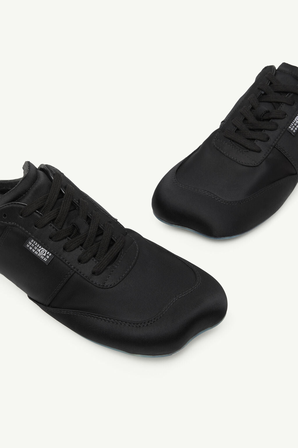 Satin Factory Sneakers - Black