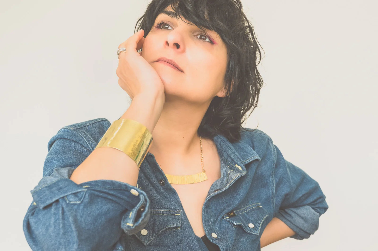 Cuff Bracelet - Brass