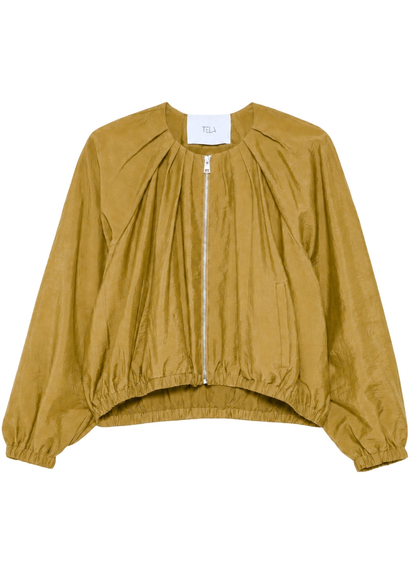 NUBE ZIP JACKET - AMBER
