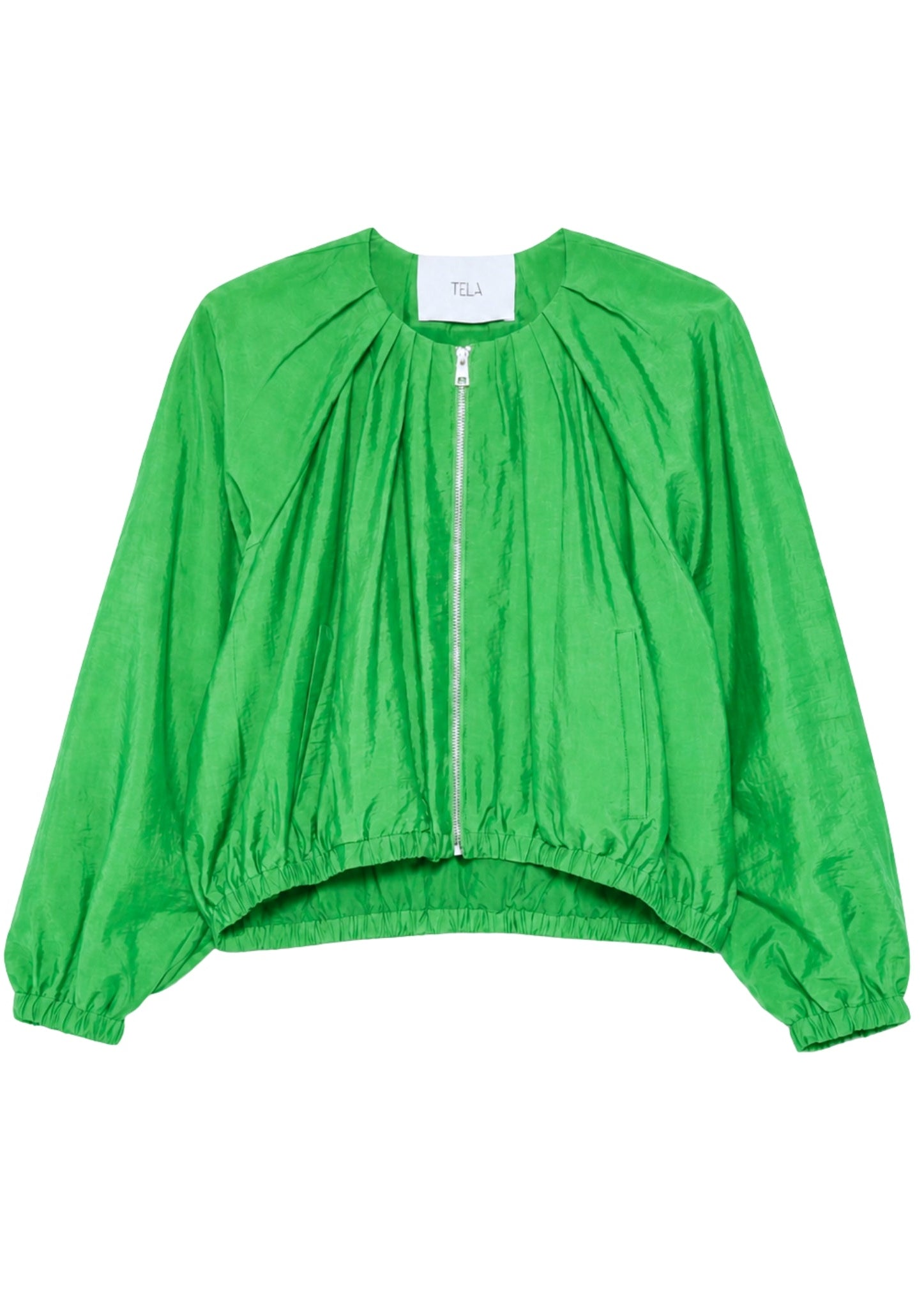 NUBE ZIP JACKET - APPLE